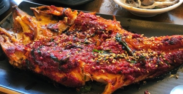 광교 카페거리 맛집 노랑황태 해장국&amp;코다리 맛집