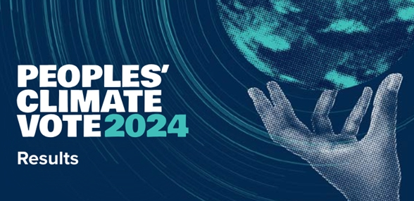 2024 시민 기후투표 결과 보고서 표지. &lt;유엔개발계획&gt;