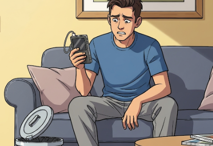 보조 배터리 폐기 상황