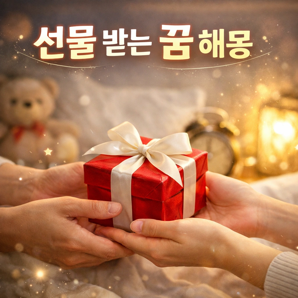 🎁 선물 받는 꿈 해몽 총정리 (좋은 의미일까? 상황별 풀이)