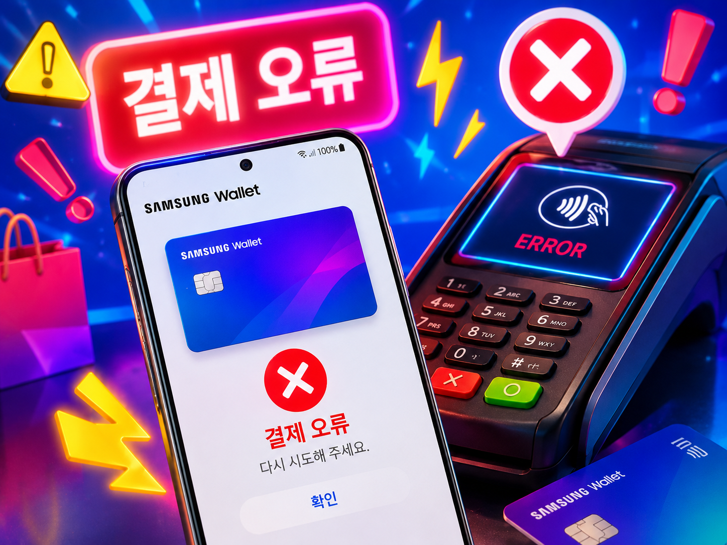 삼성월렛 결제 오류 해결방법 총정리 카드 등록 실패 간편결제 안됨 원인