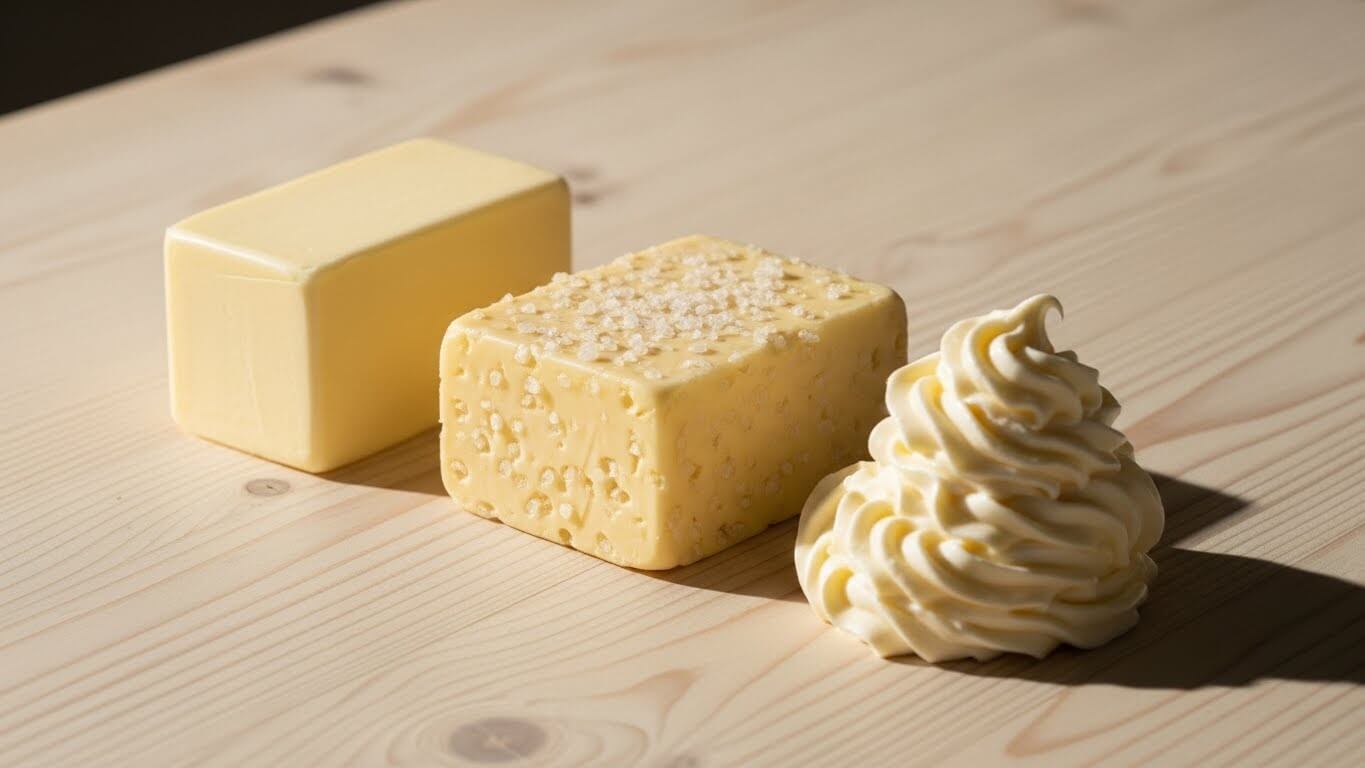 건강한 버터 선택법 (무염, 가염, 발효)