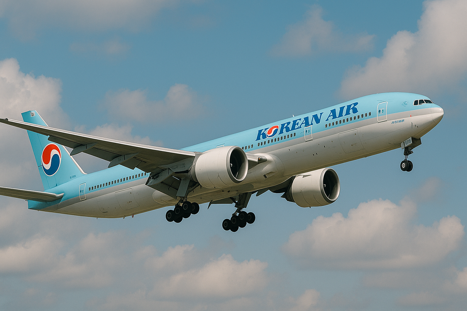 대한항공 기내 와이파이 관련 이미지