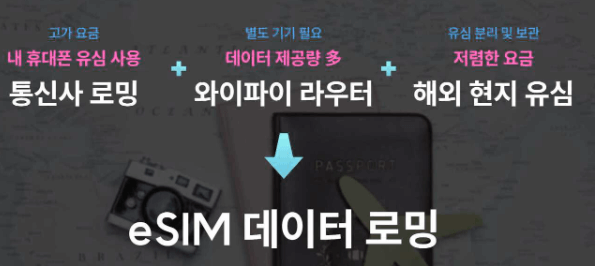 티플로 eSIM 로밍 장점 및 요금 정리