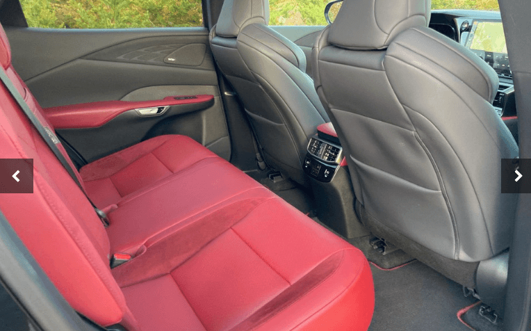 2023년 렉서스 RX 하이브리드 2열 좌석