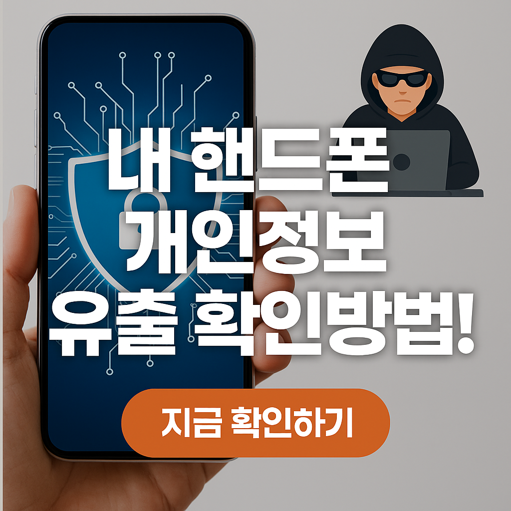 개인정보 유출 확인 이렇게! 3분 만에 스마트폰 유출 여부 점검법(2026년 최신)