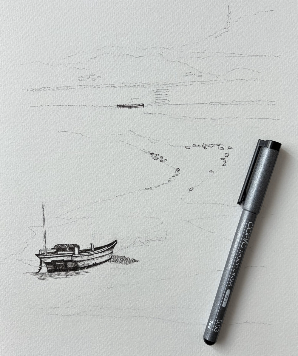 화면 전체의 '공간 흐름'을 확인하는 과정