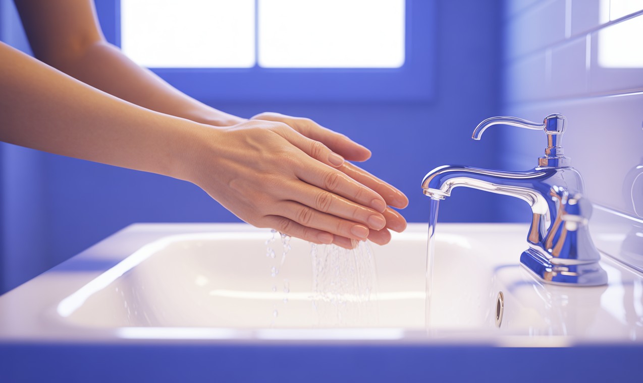 손 씻기 생활화