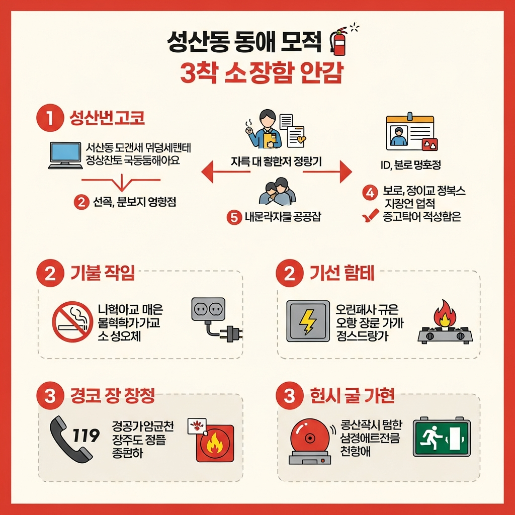 성산동 화재 예방 신청