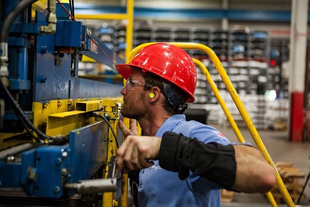 Worker, Industry, Man