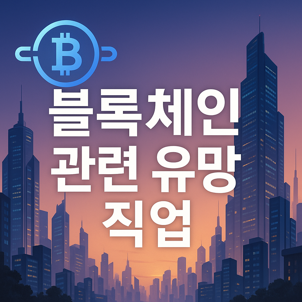 블록체인 직업군 정리