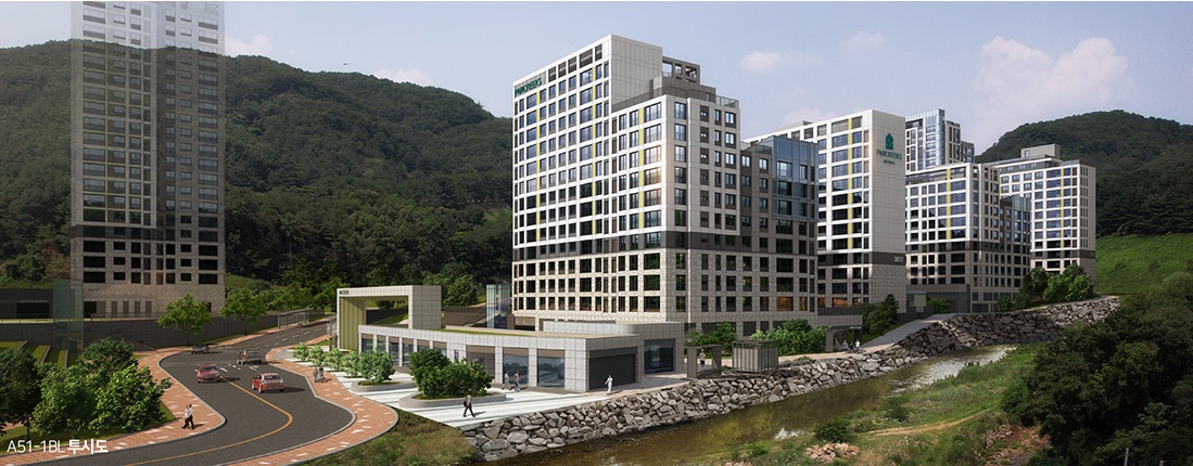 동탄 파크릭스 투시도