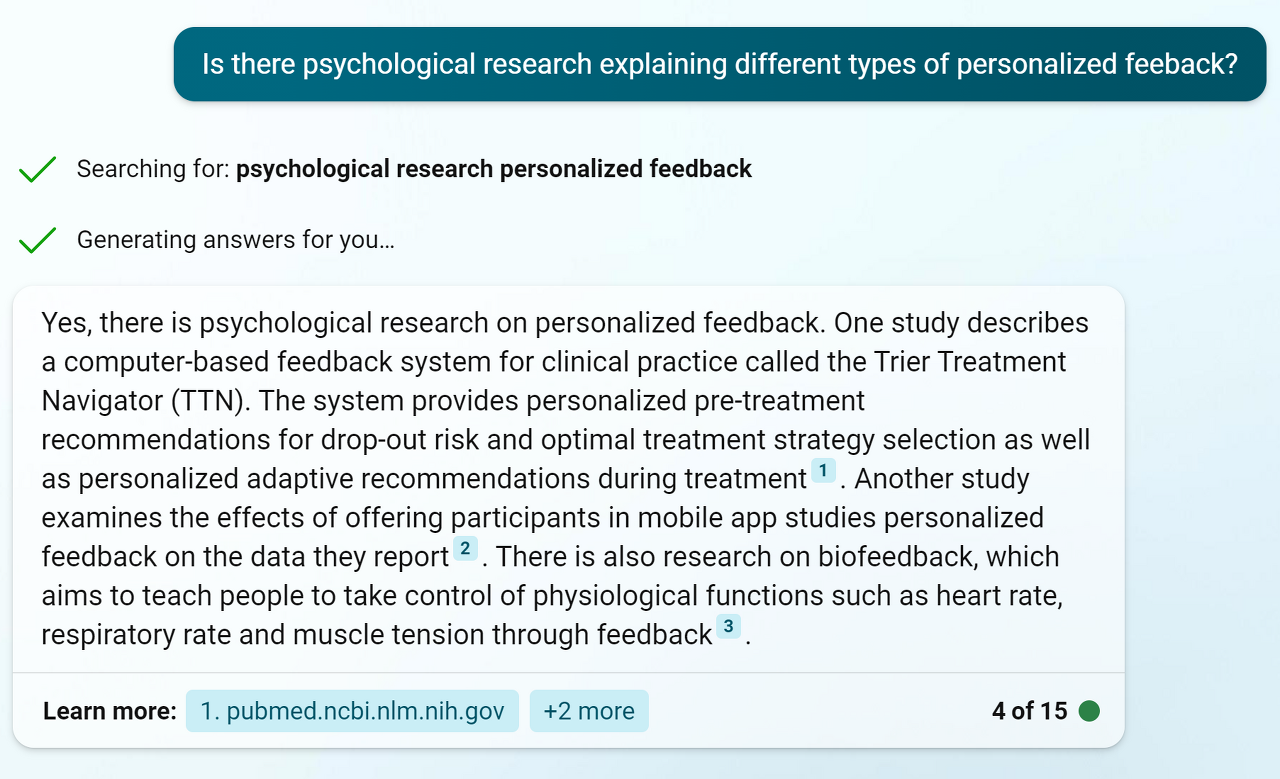 뉴빙 영어 vs 한글 검색 비교