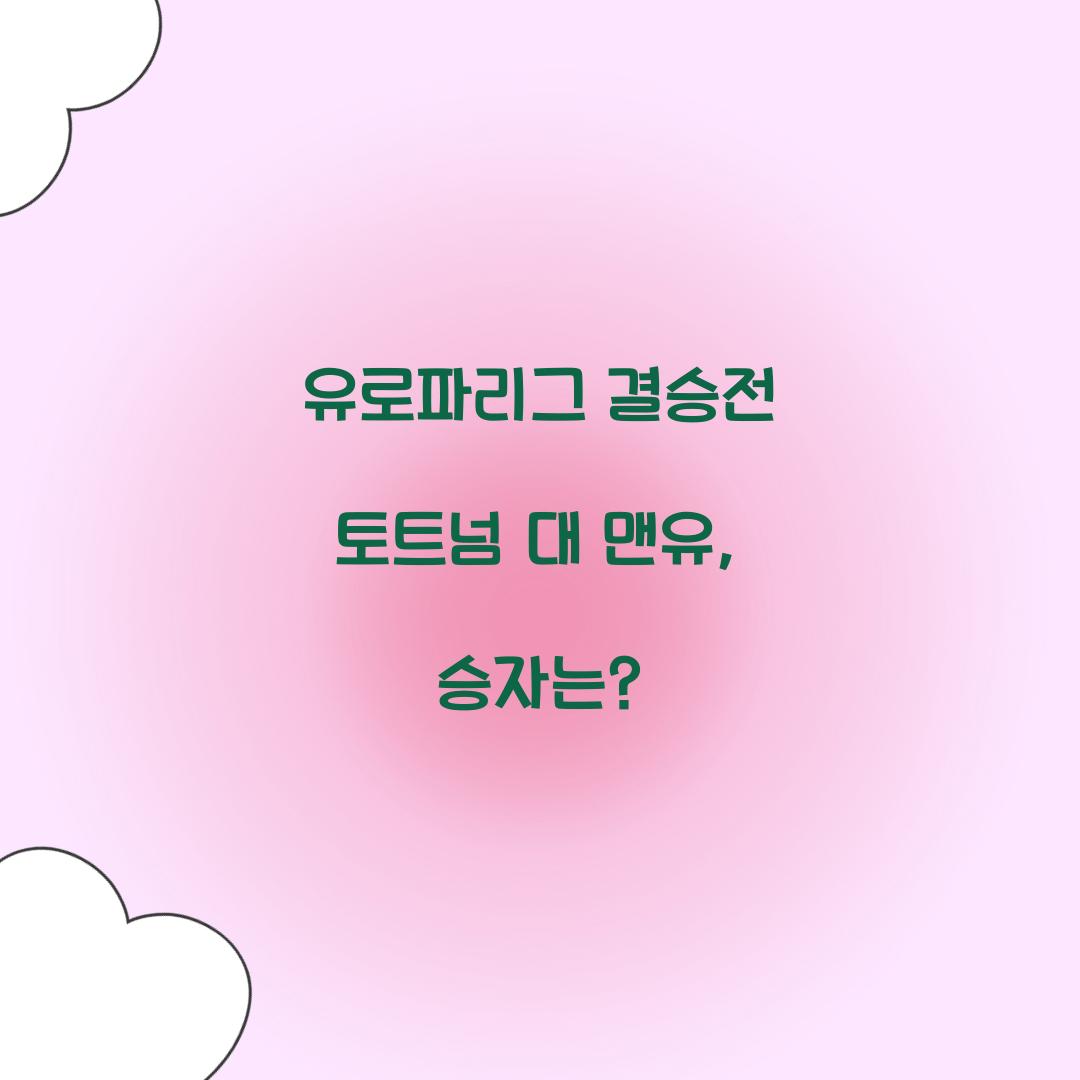 유로파리그 결승전