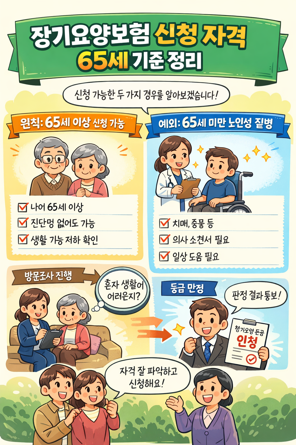 장기요양보험 신청 자격