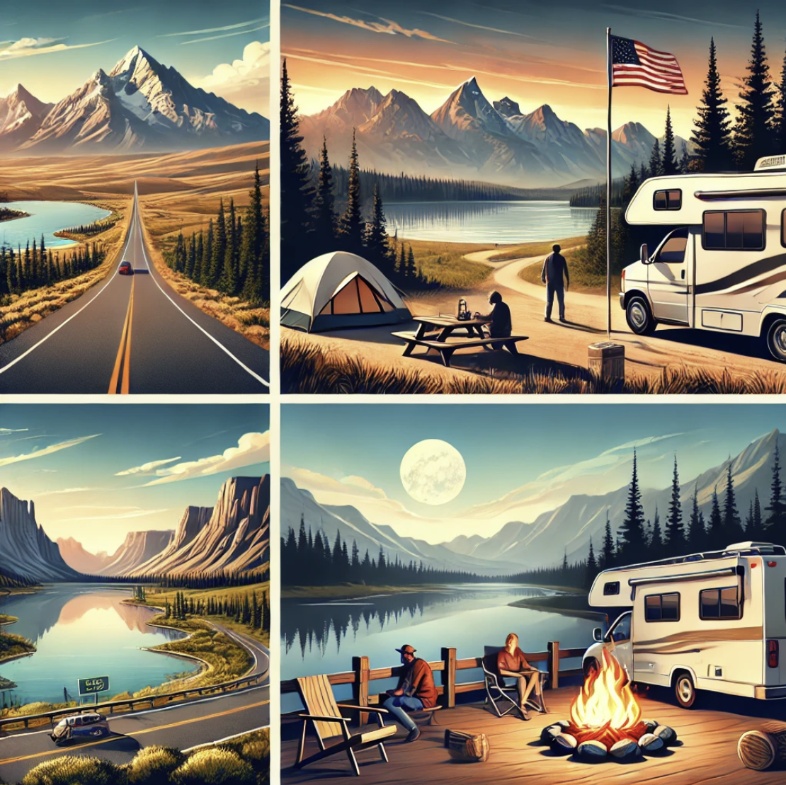 미국 캠핑카 여행 사진