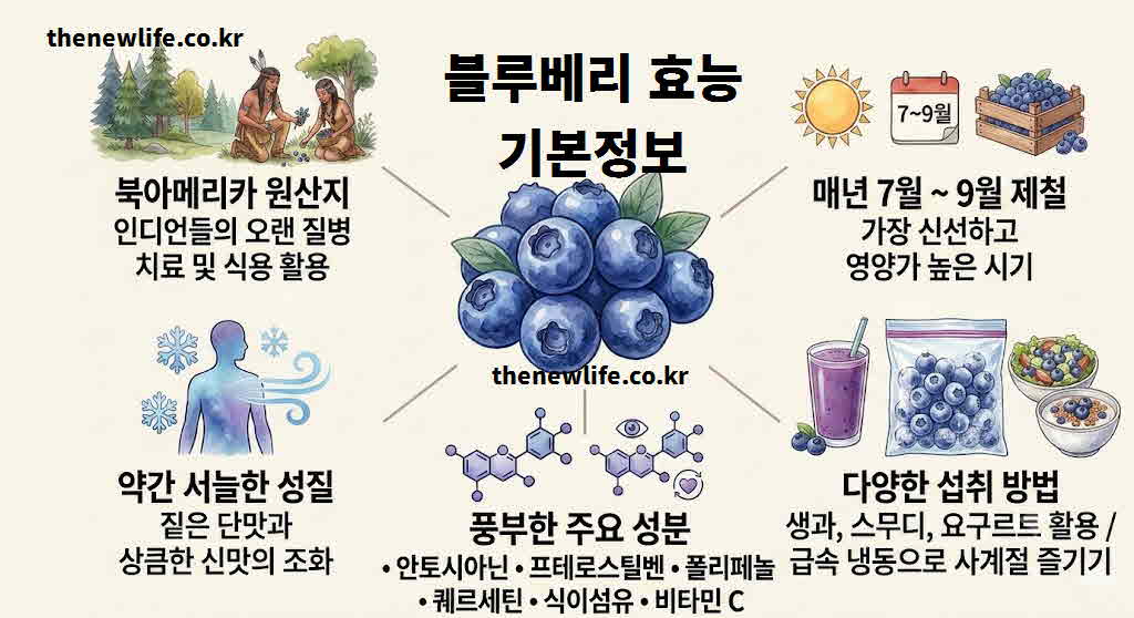 블루베리 효능 기본정보