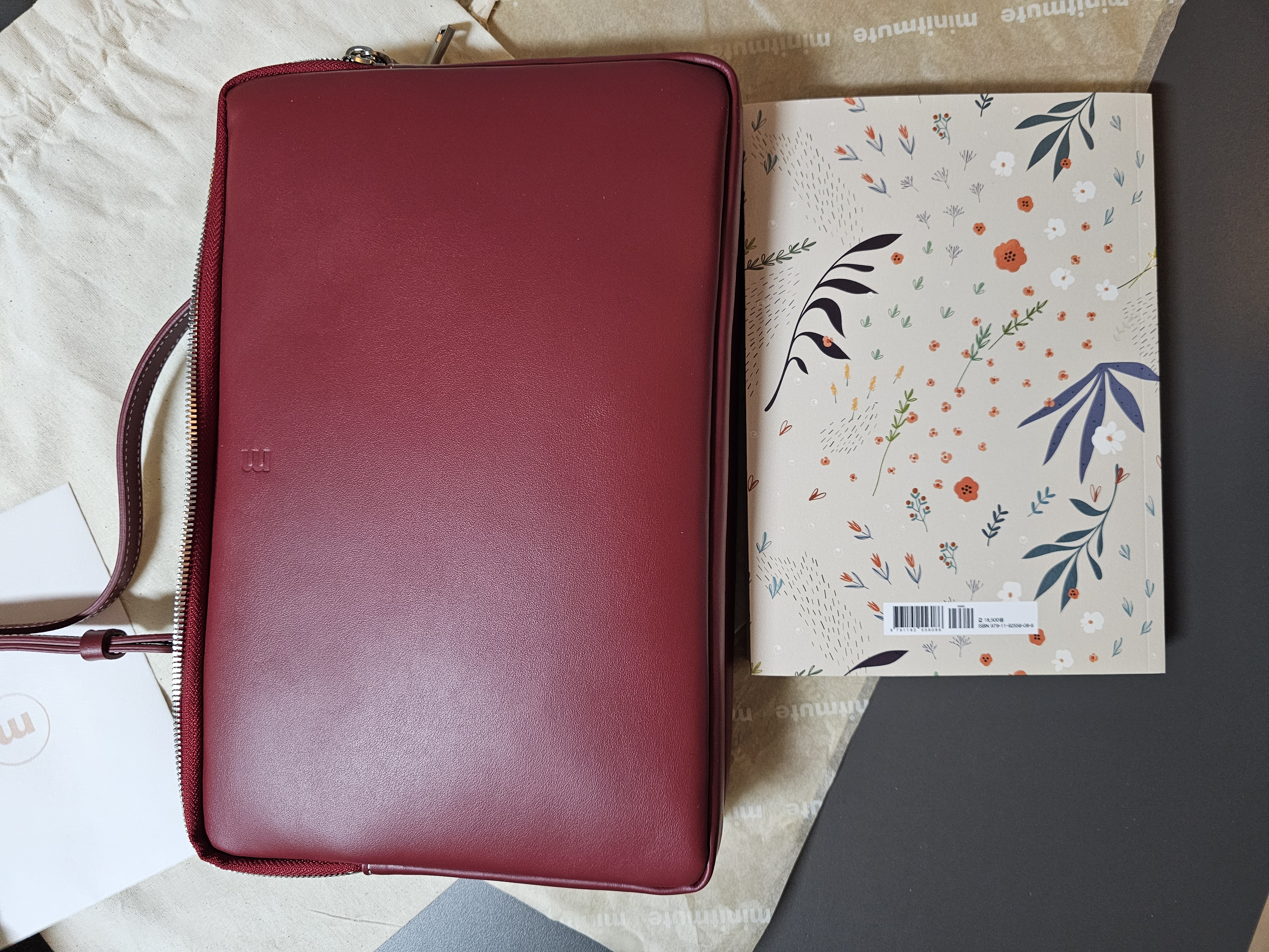 미닛뮤트 트윈백 사이즈 비교