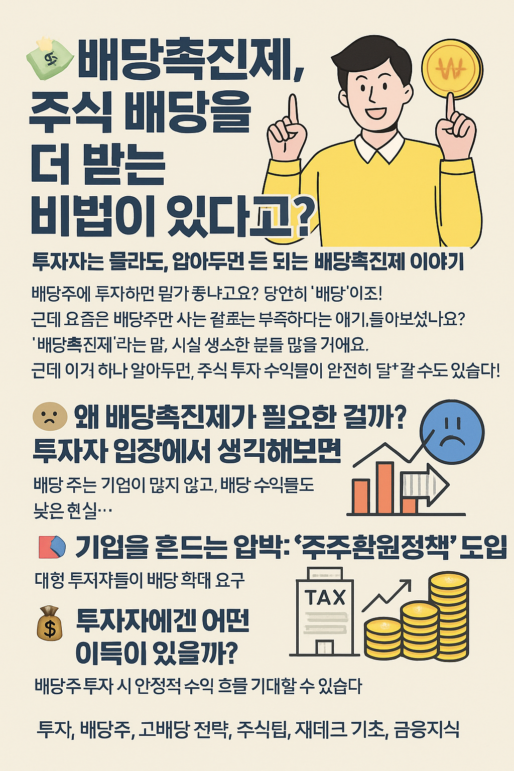 배당촉진제, 주식 배당을 더 받는 비법이 있다고?