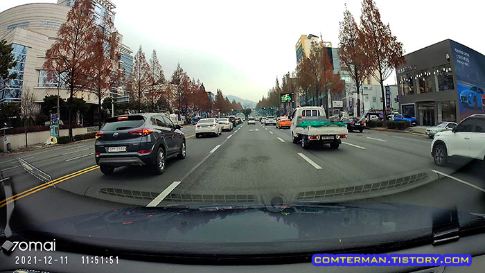 70mai A800S 4K 블랙박스 화질