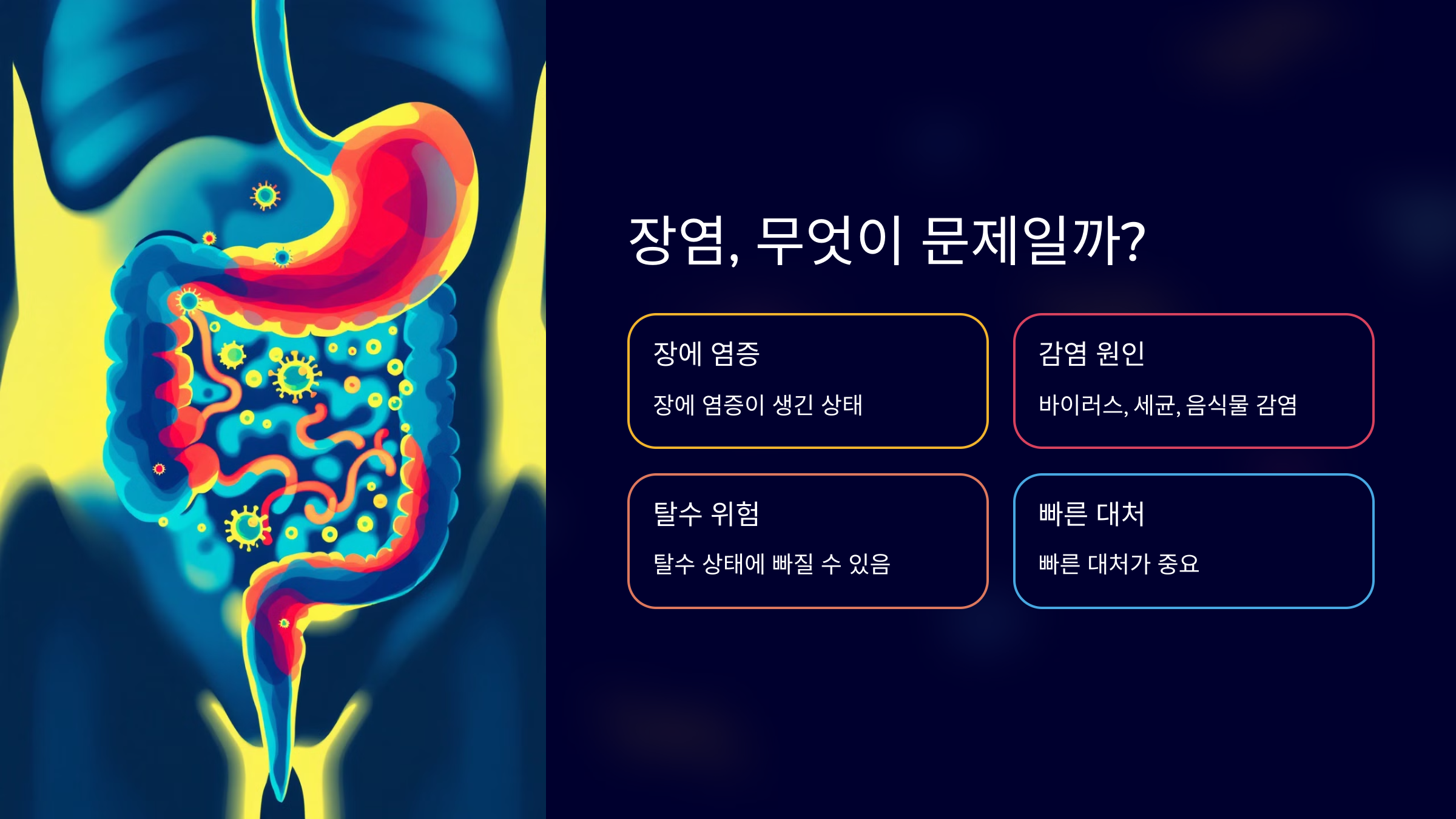 장염 빨리 낫는 법 장염, 무엇이 문제일까?