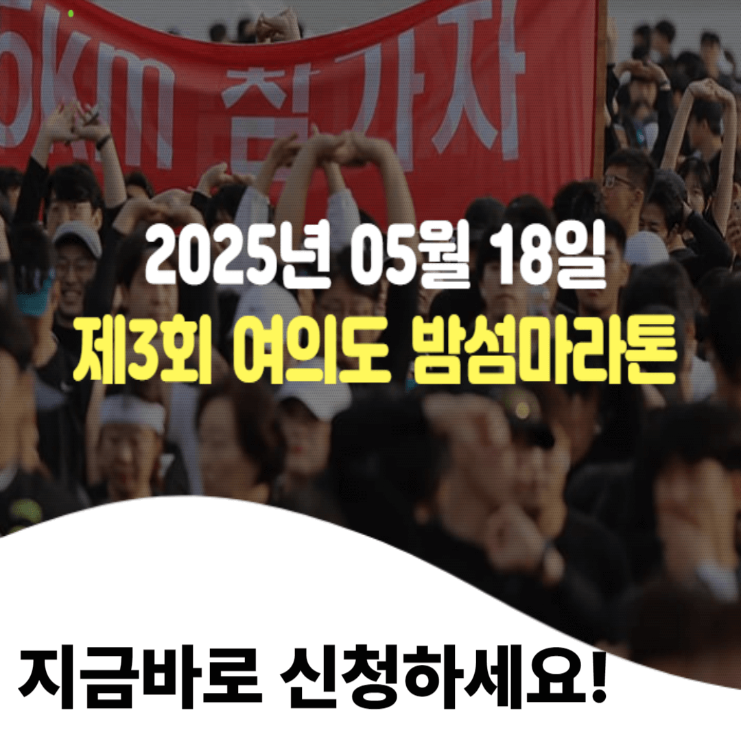 여의도 밤섬마라톤