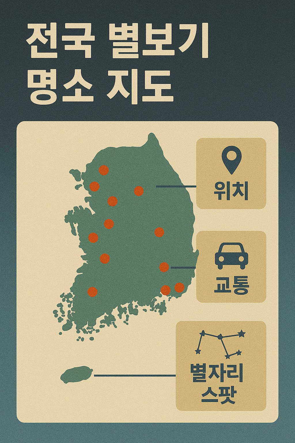 전국 병보기 명소지도