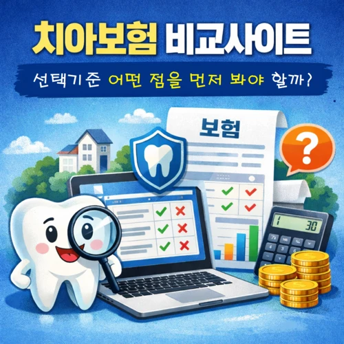 치아보험 비교사이트 선택기준 썸네일