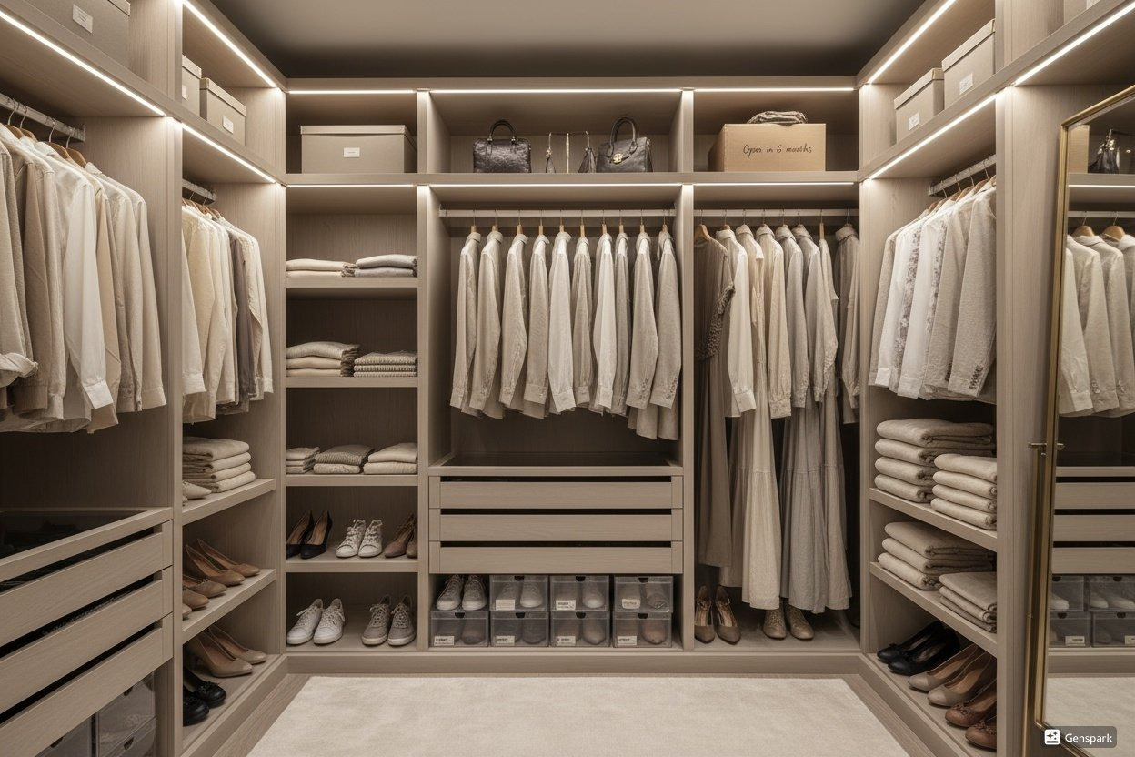 '6개월 후 오픈'이라고 쓰인 박스가 눈에 띄지 않는 곳에 놓여있는 사진