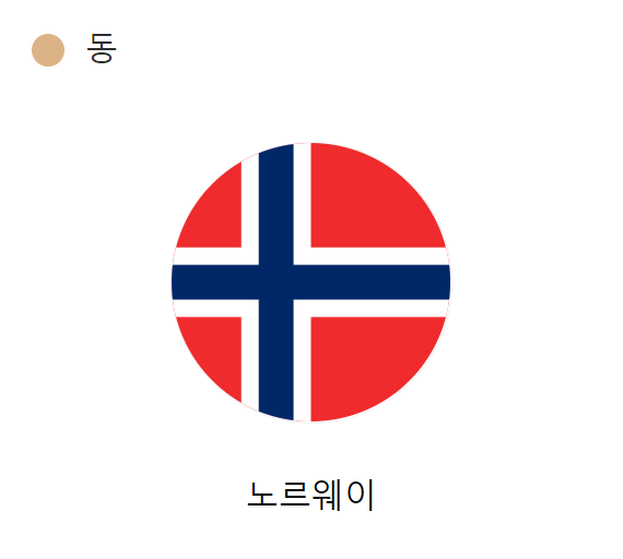 리우-올림픽-동메달-노르웨이-국기