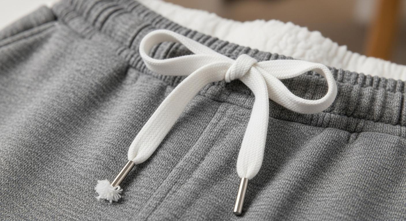 운동복 바지 끈