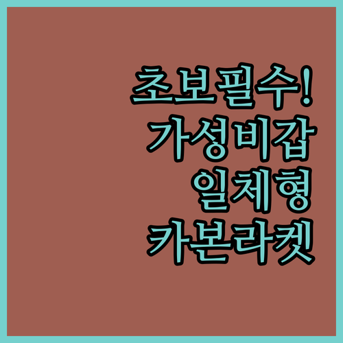 초보자용 가성비 배드민턴 라켓 추천 ..