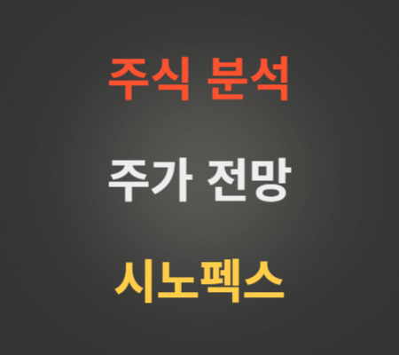 시노펙스 주가 전망 분석