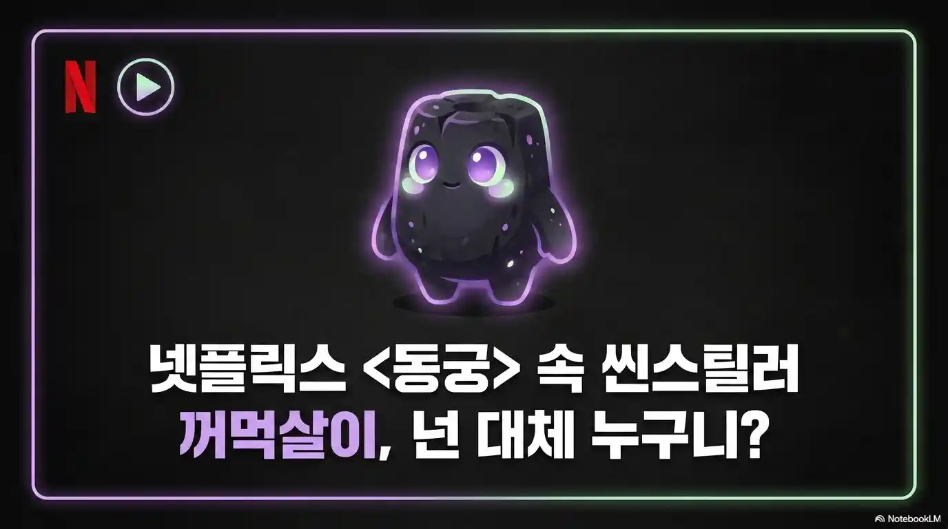 넷플릭스 동궁 속 씬스틸러 꺼먹살이 정체를 알리는 글의 썸네일