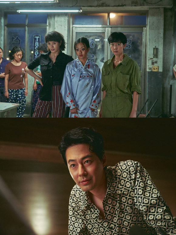 &#39;밀수&#39; 김혜수&#44; 고민시&#44; 염정아&#44; 조인성이 열연을 펼치고 있다. [사진=NEW]