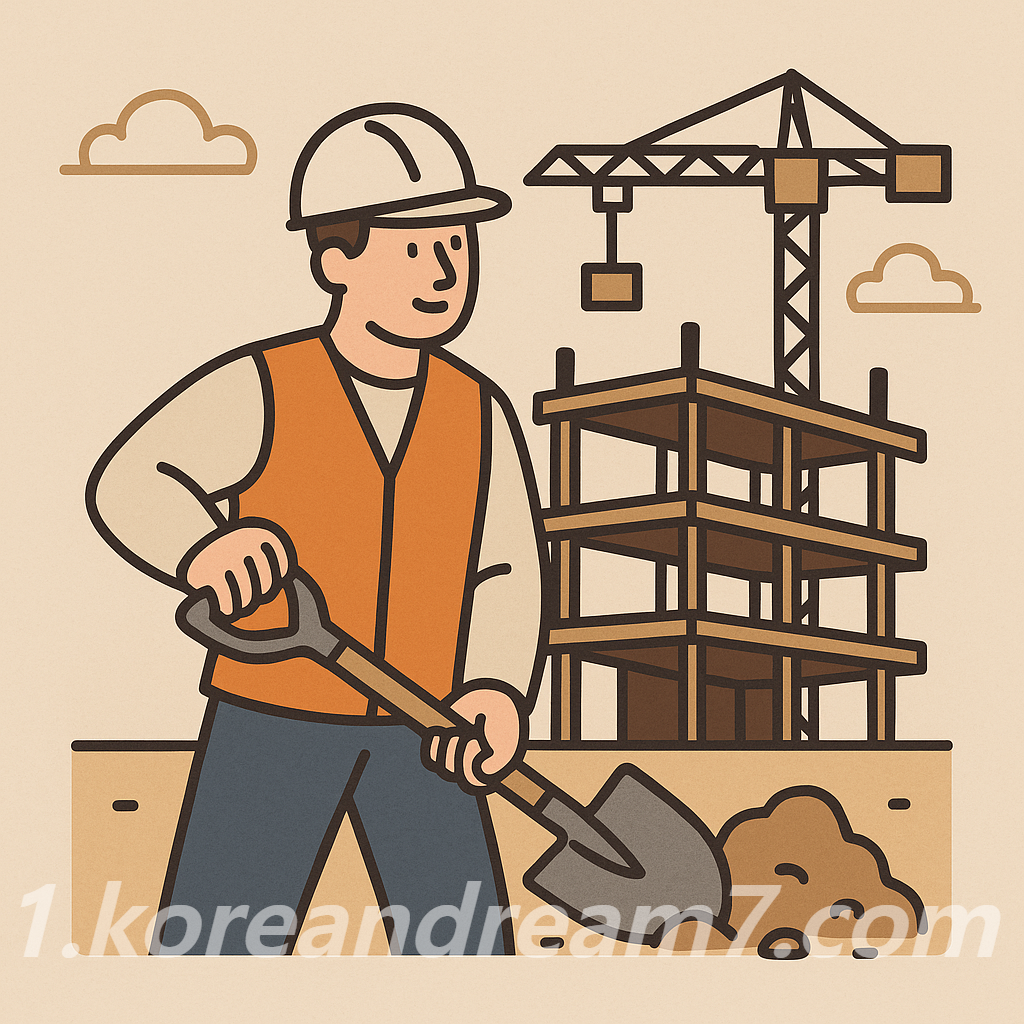 기초에 사용되는 파일의 재질상 종류 및 간격