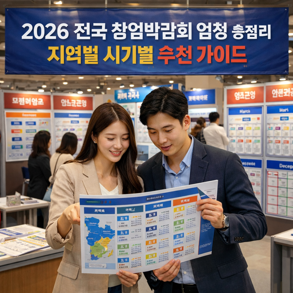 2026 전국 창업박람회 일정 총정리 지역별 시기별 추천 가이드