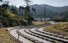 스카이라인 루지 체험자의 즐거움