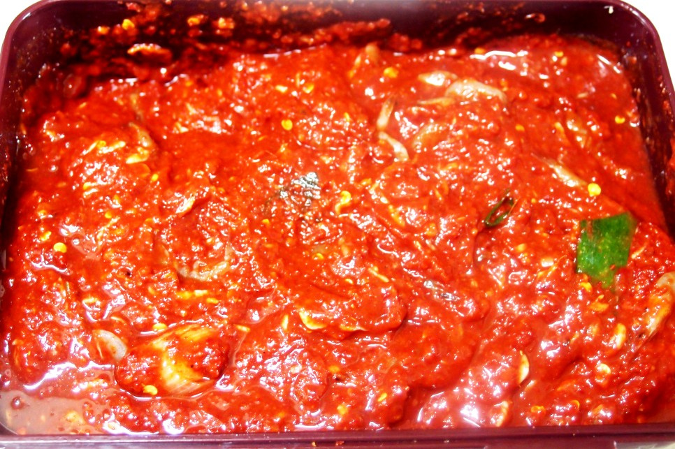 김장김치 양념 간단하게 하는 방법