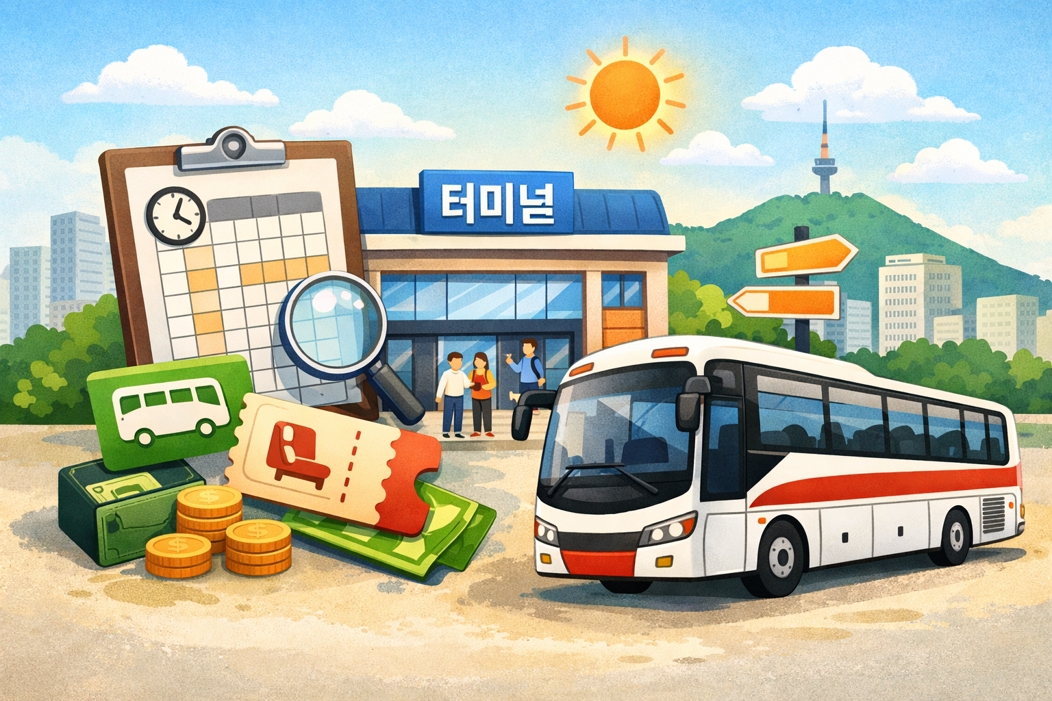 안산 시외버스 시간표 확인 방법｜안산버스터미널 위치&middot;예매방법&middot;요금 총정리 관련 사진