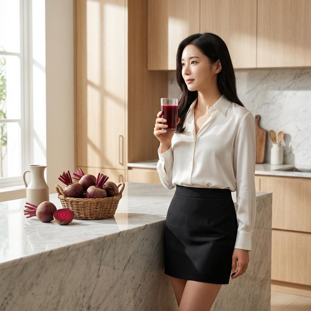 갱년기 빈혈 잡고 혈액 순환 뚫어주는 3월의 붉은 보석 비트