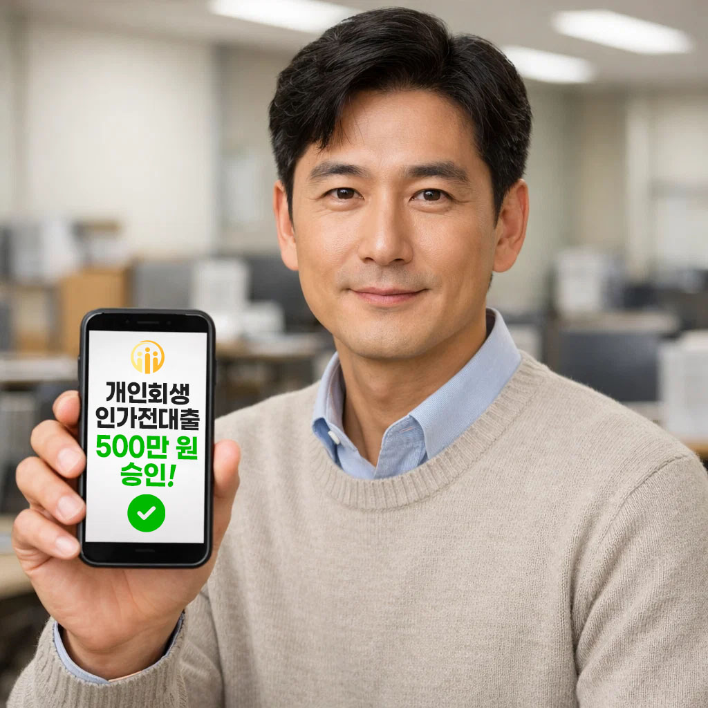 개인회생인가전대출 500만 원 승인 사례