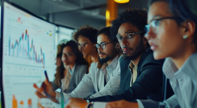 비트코인분석가를 나타낸 사진