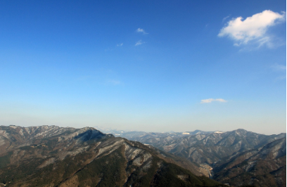 강원도, 정선, 하늘