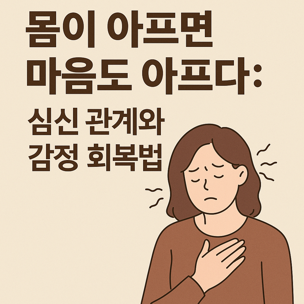 몸이 아프면 마음도 우울한 이유? 심신 회복을 위한 5가지 방법