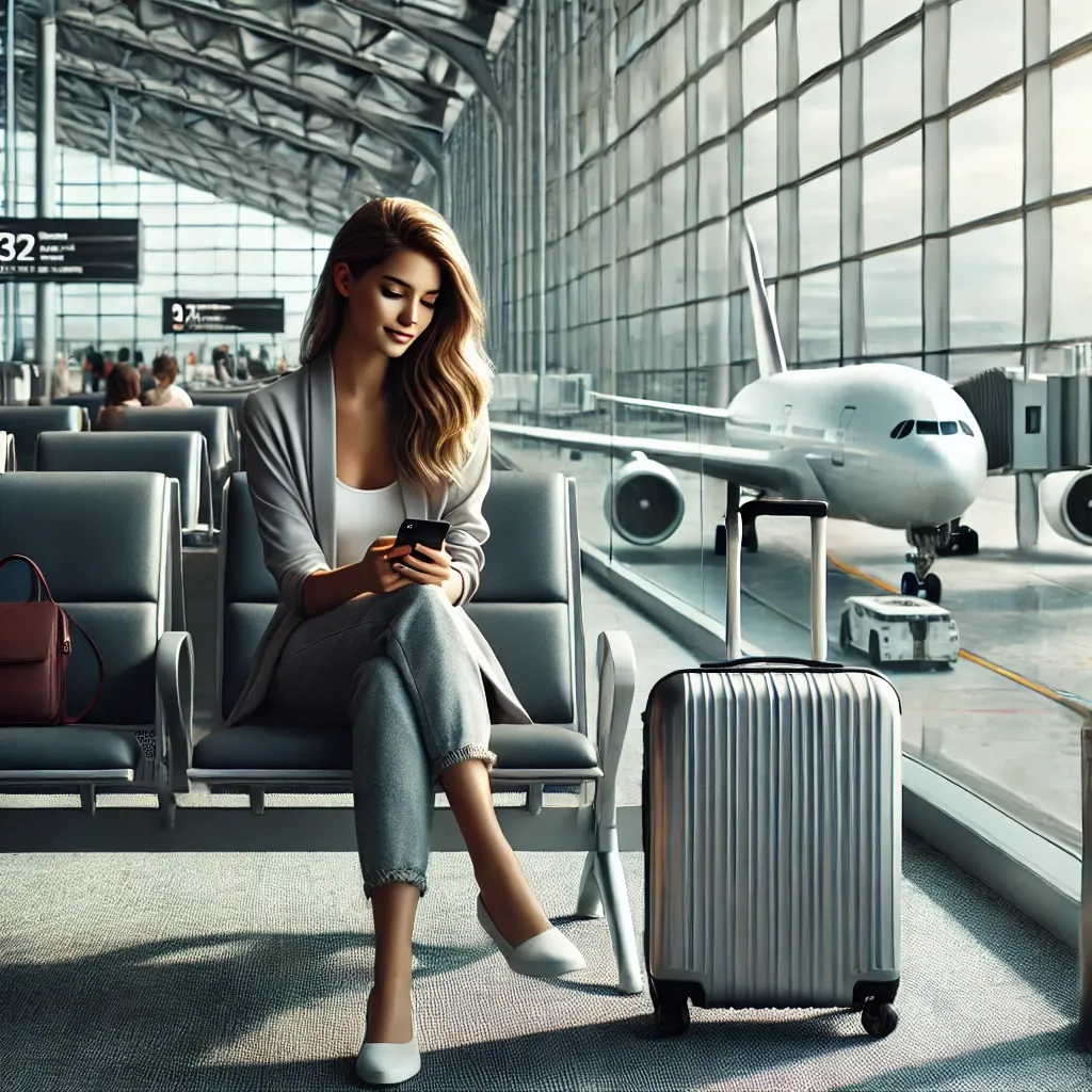 공항에서 비행기를 기다리는 꿈