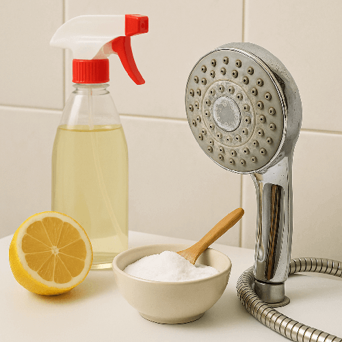 베이킹소다, 구연산, 식초? 샤워기 물때 제거에 가장 효과적인 조합은?