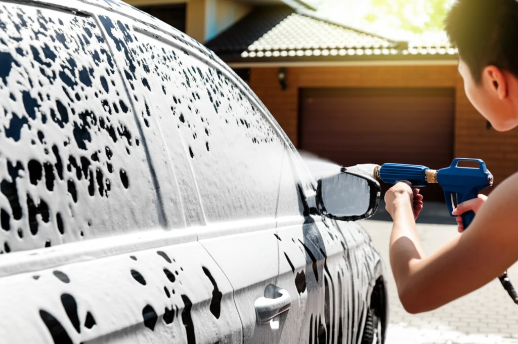 폼건 세차 완벽 가이드: 장점부터 주