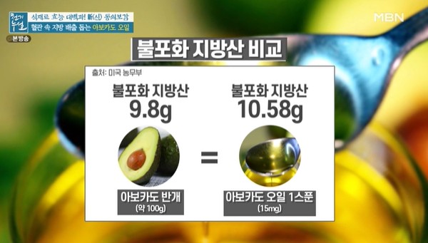 아보카도-불포화지방산