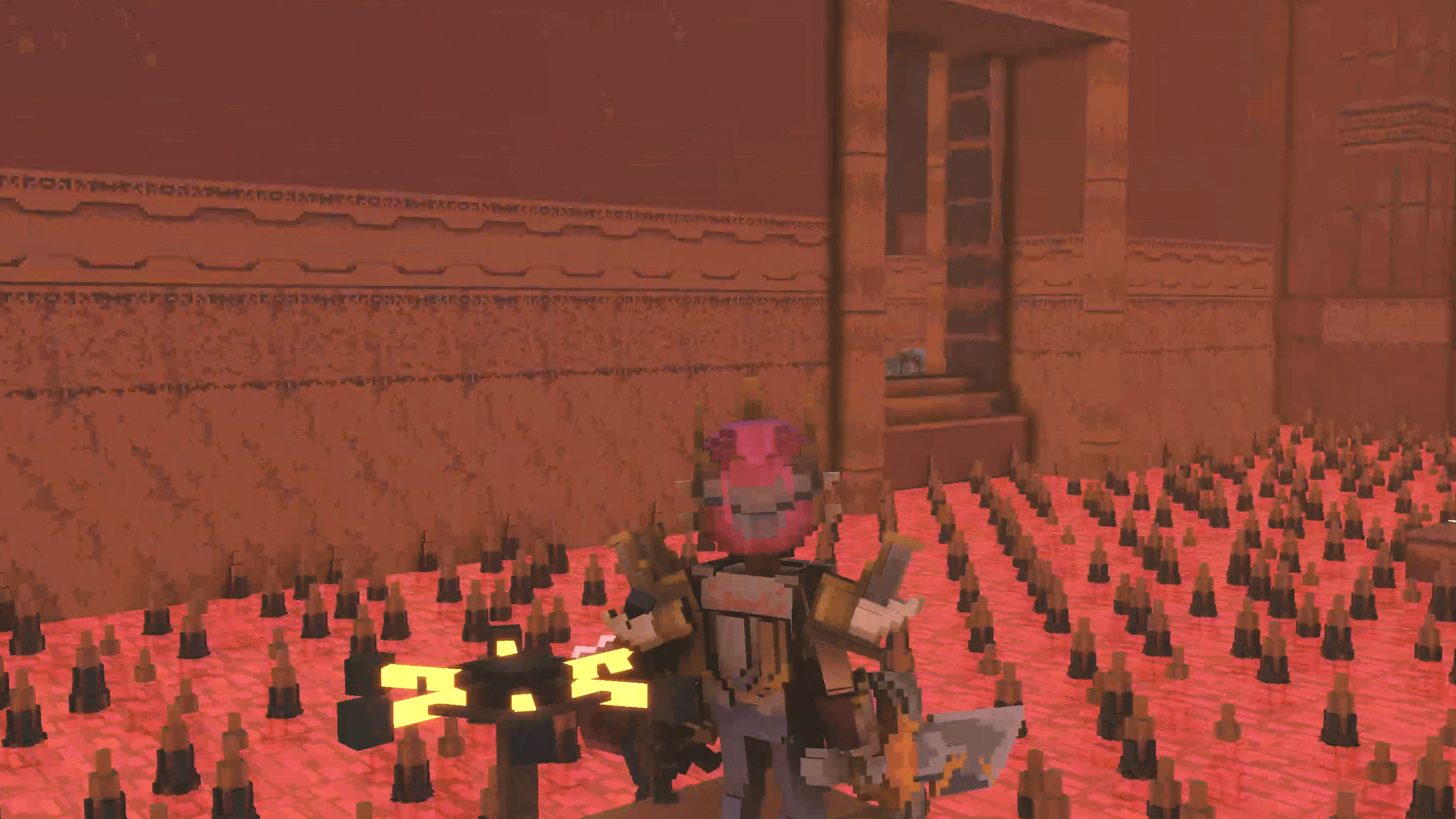 핸들을 돌리자 문이 열렸다.